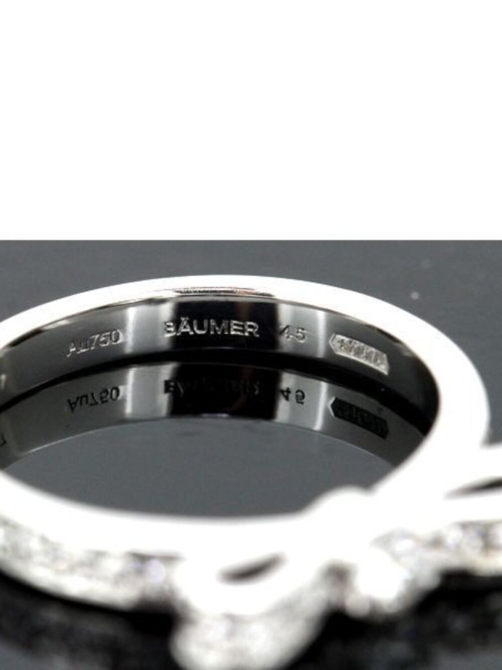 Chanel Diamond Ring Ribbon de 45 - Picture 4 of 8